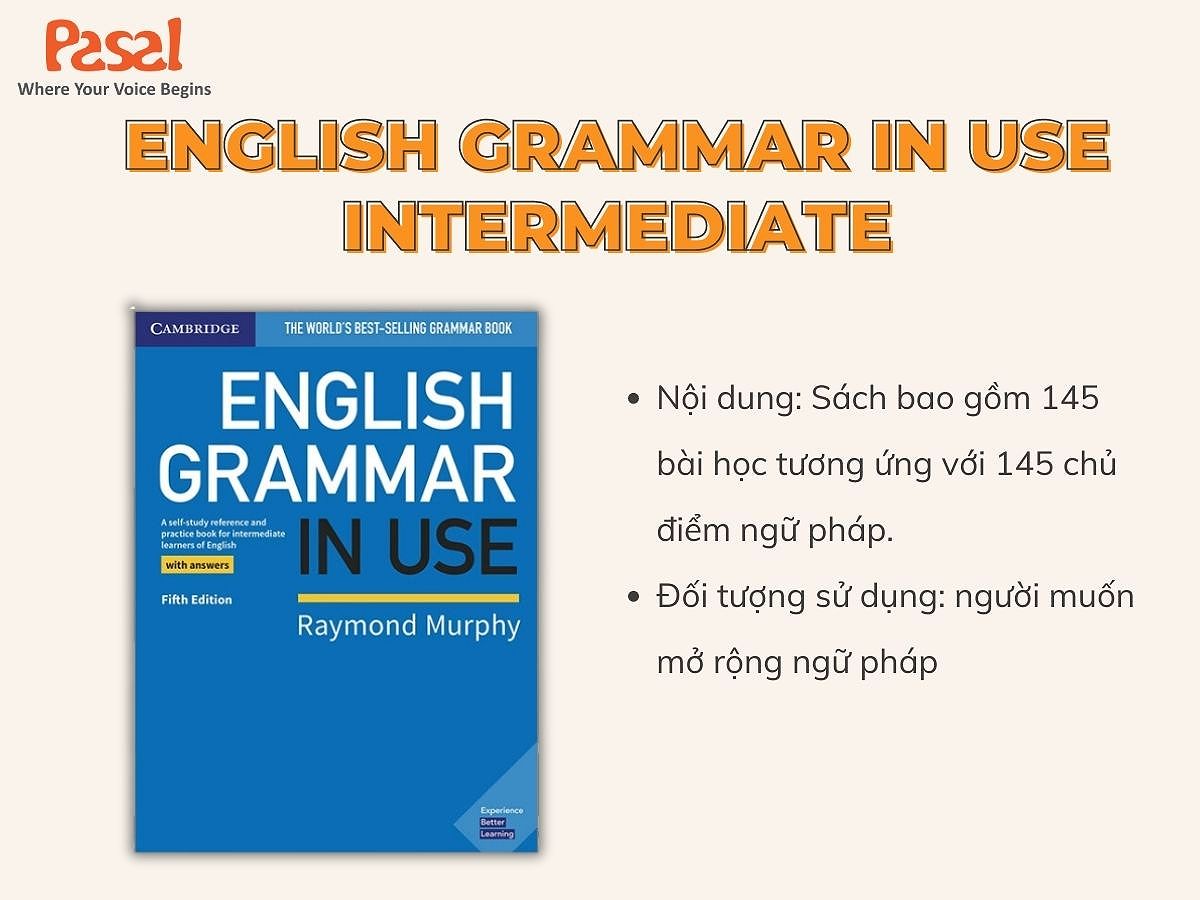 Bộ sách Essential Grammar In Use dành cho người học muốn mở rộng ngữ pháp nâng cao hơn